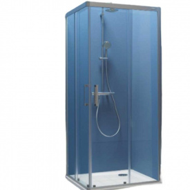 Душова кабіна Kolpa san Pulsar TKK 100/K 200х100х100 см хром