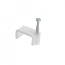 Скоба кабельна 7мм плоска (уп.-100шт)