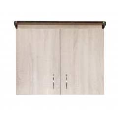 Антресоль дводверна 0,8 МАКСІ МЕБЛІ Дуб молочний (11263) Цумань