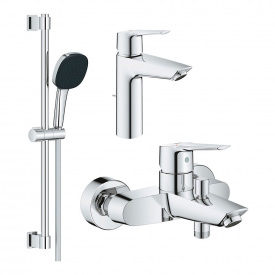 Комплект змішувачів для ванної кімнати Grohe QuickFix Start (UA202301MQ)