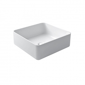 Раковина тонкостінна Devit Quadra 400х400х145, білий (1511132)