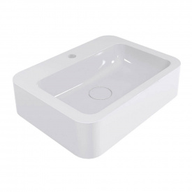 Умивальник Miraggio Kelley 550, miramarble, білий глянцевий