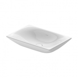 Раковина накладна Duravit Viu 600x415 білий