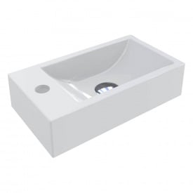 Умивальник Miraggio Faro, miramarble, білий глянцевий