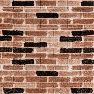 Панель стінова 3D classical brick (346-2) 700х770х2мм (D) Sticker Wall SW-00001915