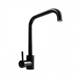 Змішувач кухонний Platinum NS02B (3008B) чорний матовий