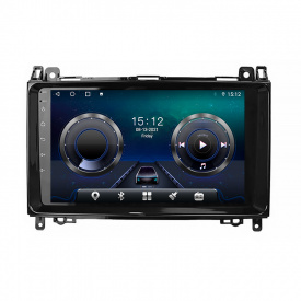 Штатная магнитола Lesko для Mercedes Viano Vito (2008-2011гг.) 9" 4+32 4G+CarPlay Premium GPS Android