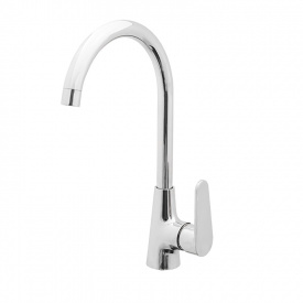 Змішувач для кухні Rubineta VIVA-33 високий, вилив 335 мм, хром