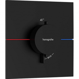 Термостат прихованого монтажу Hansgrohe ShowerSelect Comfort E HighFlow Matt Black (15574670)