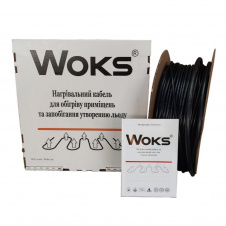 Нагревательный кабель Woks 20T (Titanium), 109 Вт 5.5 м