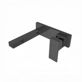 Змішувач для умивальника Imprese Karlov прихований монтаж чорний матовий (f03507610AC)