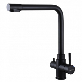 Змішувач для кухні під осмос Globus Lux ALPEN SUS-0888-BB чорний