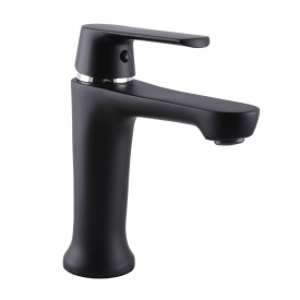 Змішувач для умивальника Globus Lux Laguna GLA-0401-10-BB чорний