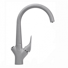 Змішувач для кухні під осмос Globus Lux Lazer GLLR-0222-2-ARENA світло-сірий