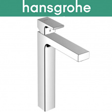 Смеситель Hansgrohe (art 71562000) для раковины Vernis Shape, со сливом, Хром
