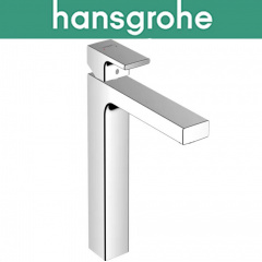 Смеситель Hansgrohe (art 71562000) для раковины Vernis Shape, со сливом, Хром Черкассы