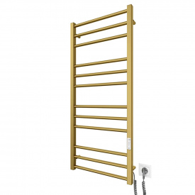 Електрична рушникосушка Mario Преміум Класік-I 1100х500/80 TR К, золото сатин