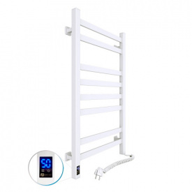 Електрична рушникосушка Navin Авангард 480x800 Sensor, правий, таймер білий