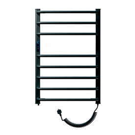 Електрична рушникосушка сухого типу Polywarm EU8/45 Sensor Wi-Fi 860х450, чорний
