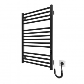 Електрична рушникосушка Hygge Family Derby 770х530, чорний матовий (6.1.0402.06.BM)