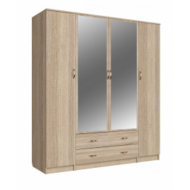 Шафа плательна серії Барбара МАКСІ МЕБЛІ Дуб сонома (10892)