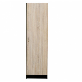 Передпокій Делла NEW Light Шафа 0,5м, 1-дверна МАКСІ МЕБЛІ Венге мегія/Дуб сонома (11219)