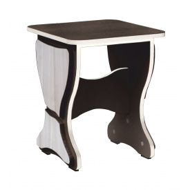 Табурет Бокал МАКСІ МЕБЛІ Венге магія/Дуб молочний (10886)