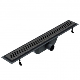 Трап Volle 80 см з решіткою Хвиля de la noche (9000.202804)