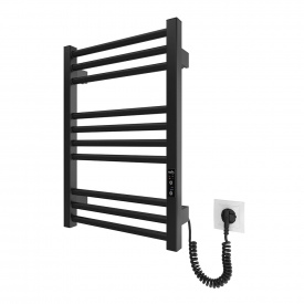 Електрична рушникосушка Hygge Family Derby 570х430, чорний матовий (6.1.0400.06.BM)