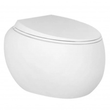 Унітаз підвісний RAK Ceramics Cloud CLOWC1446AWHA з кришкою Duroplast