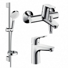 Набір змішувачів для ванни Hansgrohe Focus (31607000+31940000+26553400)