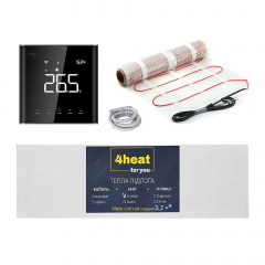 Комплект теплого полу 4Heat MatKit Sensor 3,0 450 Вт 3,0 м2 Тячев