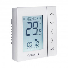 Терморегулятор для теплої підлоги Salus VS10WRF (615172642) Вишневое