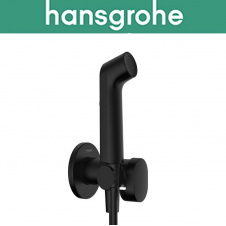 Гигиенический душ Hansgrohe (art 29232670) с смесителем, шлангом и держателем Bidette 1jet S, брошированная бронза