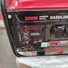 Генератор електрики бензиновий Gasoline Generator 3.3кВт 4-х тактний електростартер 1 фаза (1908236020) Покровськ