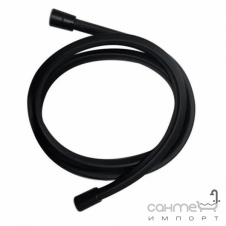 Шланг для душа 1,6 м Qtap Hadice QTHADPVCSQ160B матовый черный