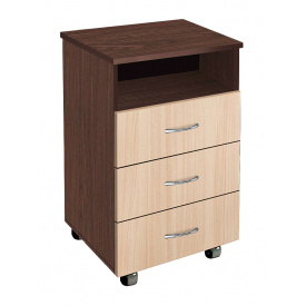 Тумба мобільна Економ NEW МАКСІ МЕБЛІ Венге магія (11125)