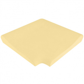 Aquazone Угловой копинговый камень Aquazone внешний, 320x400x50-25 мм, бежевый, уценка