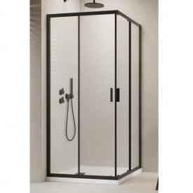 Душова кабіна Radaway Alienta Black C 900х900х1900 прозоре
