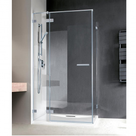 Душова стінка фронтальна Radaway Euphoria KDJ 343Rx2000 хром/прозоре