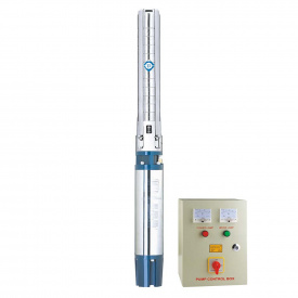 Насос відцентровий Dongyin 380В 30кВт 2000(1500)л/хв Ø203 мм колеса нерж сталь+пульт (з 3х ЧАСТИН) 8SP95-7 (7778283)