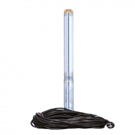 Насос відцентровий свердловинний Dongyin 0.37кВт 40(25)л/хв Ø66 мм кабель 30 м 2.5SEm1.8/24 (777372)