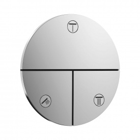 Перемикач потоків для душу Hansgrohe ShowerSelect Comfort S 3 функції, хром (15558000)