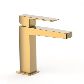 Змішувач для раковини Tres Slim Exclusive золото (20210301OM)