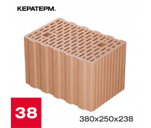 Керамоблок Кератерм 38