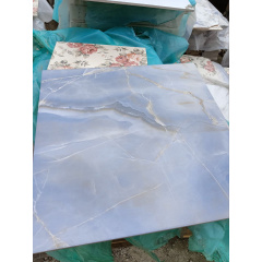 Блакитна Плитка на Підлогу та Стіни Onyx Blue 2 Сорт 60,7x60,7 см Херсон