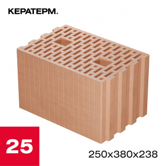 Керамоблок Кератерм 25