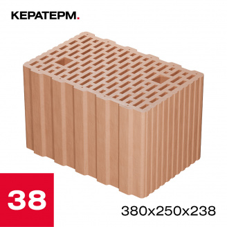Керамоблок Кератерм 38