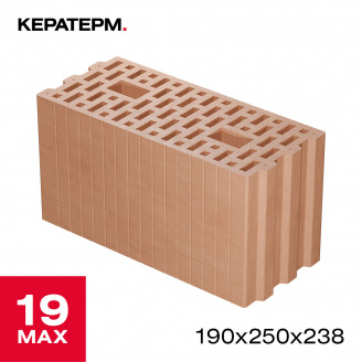 Керамоблок Кератерм 19 MAX