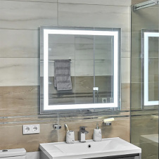 Фото - Дзеркало Global Glass MR-1 800х800, з LED-підсвічуванням Дзеркало Global Glass MR-1 800х800, з LED-підсвічуванням